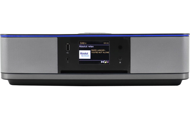 Soundmaster Digitalradio (DAB+) »ICD2023SW Silber« (WLAN Digitalradio (DAB+) | FM-Tuner | Internetradio )