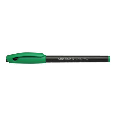 Schneider Topliner 967 - Feutre fin - 0,4 mm - vert - pointe extra fine