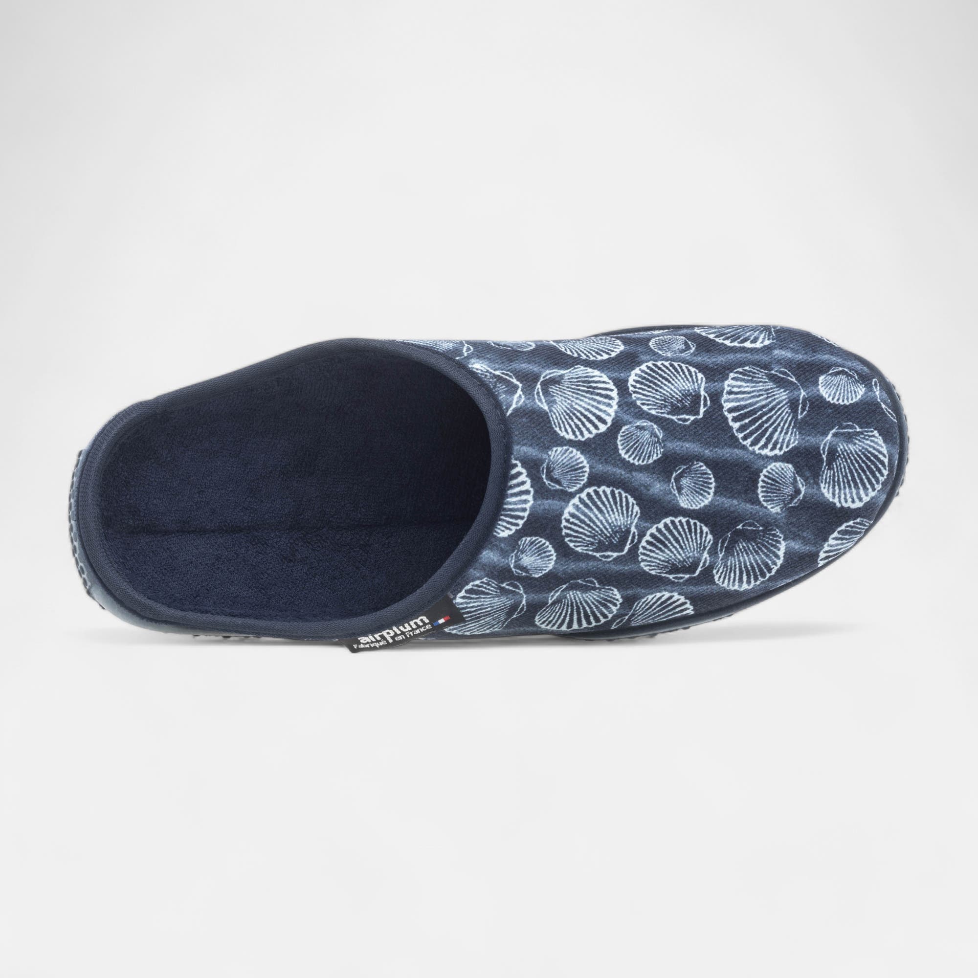 Pantoufles mules Femme bleu marine