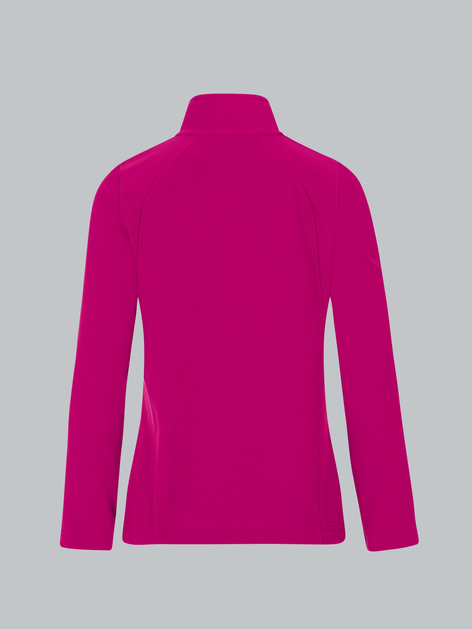 Taillierte Fleecejacke Magenta