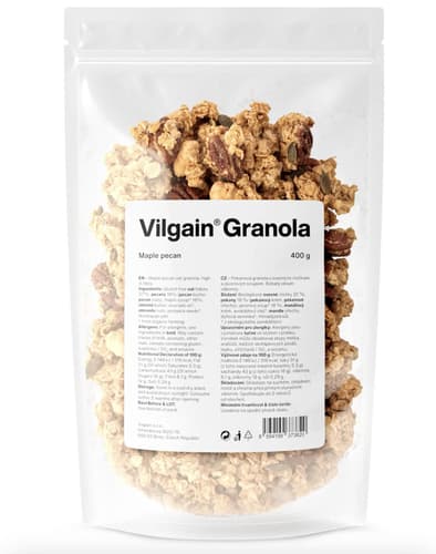 Vilgain Granola Ahornsirup und Pekannüsse