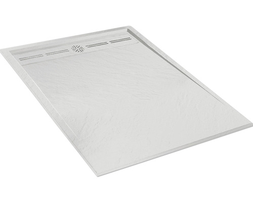 Jungborn VENTI douchebak 100 x 80 x 3 cm wit mat