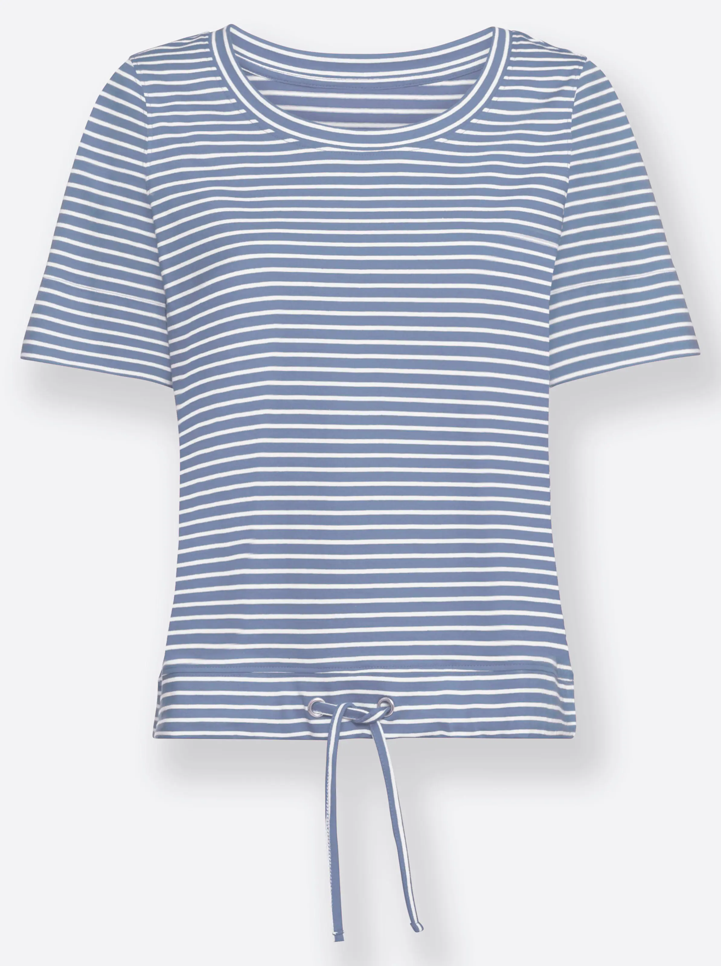 Streifenshirt in bleu-gestreift
