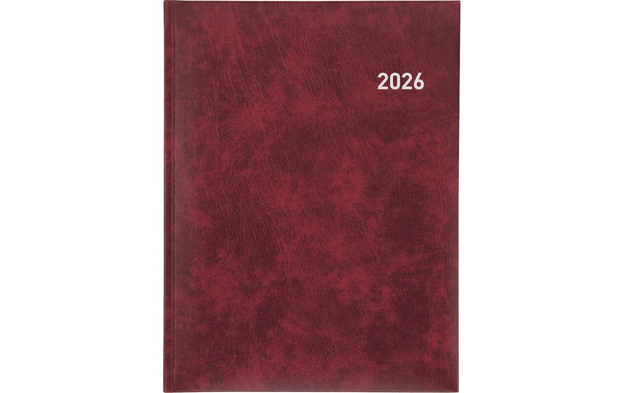 Geschäftsagenda Orario Weinrot, 17.8 x 23.5 cmTaschenagenda 2026
