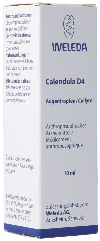 Weleda Calendula Gtt Opht 4 D 10 ml
