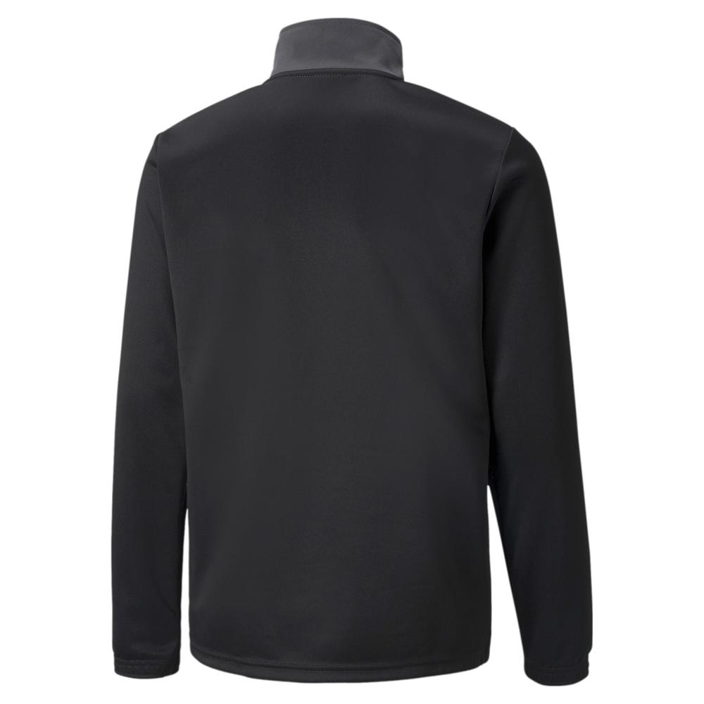 Puma Sweat 1/4 de zip Noir/Gris Garçon Puma Indrise