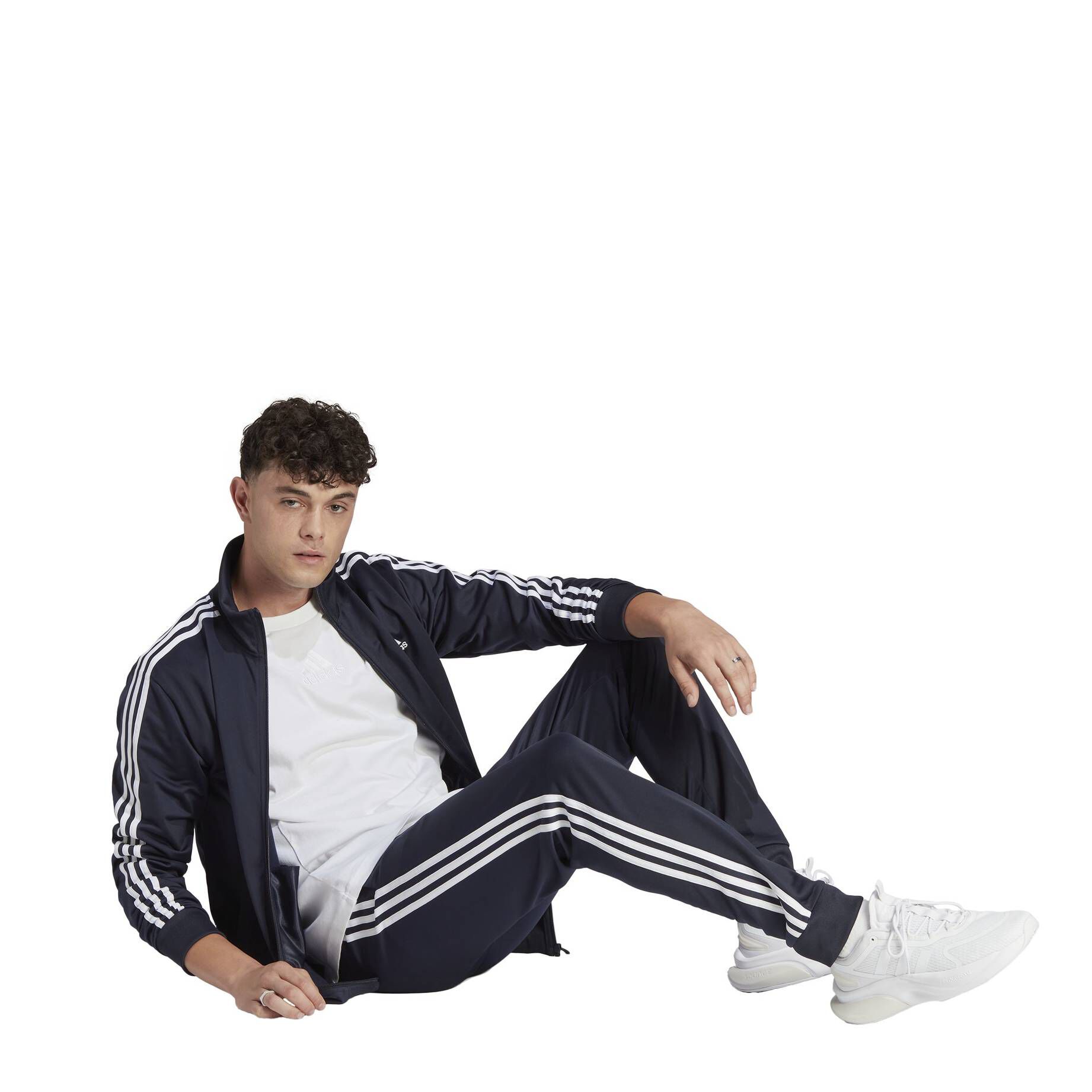 adidas Performance| Herren Trainingsanzug BASIC 3-STREIFEN TRICOT