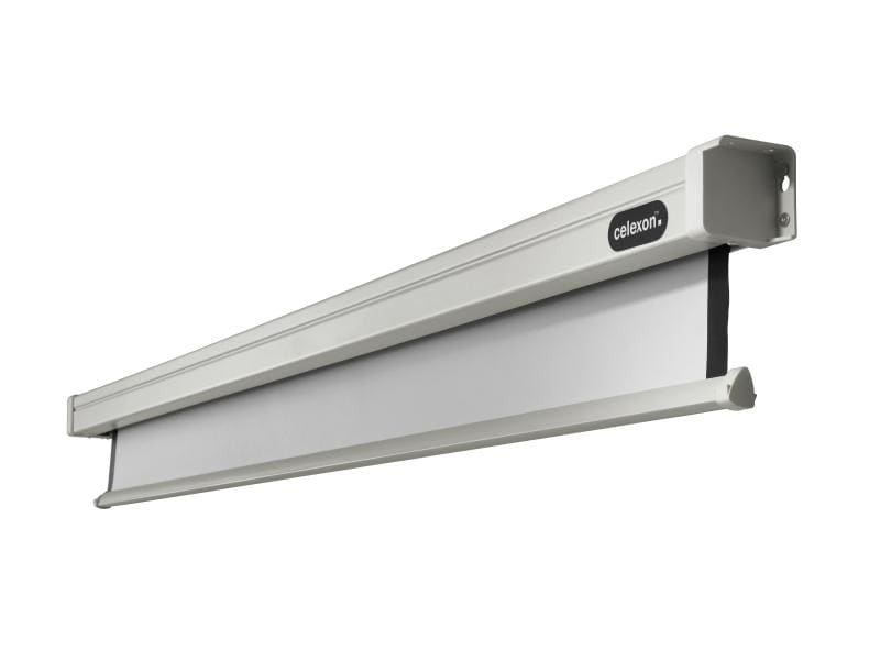 Celexon Motorleinwand Motor Professional 220x220cm 1:1 Leinwand, 160 x 160 cm, elektrisch, mattweiss S