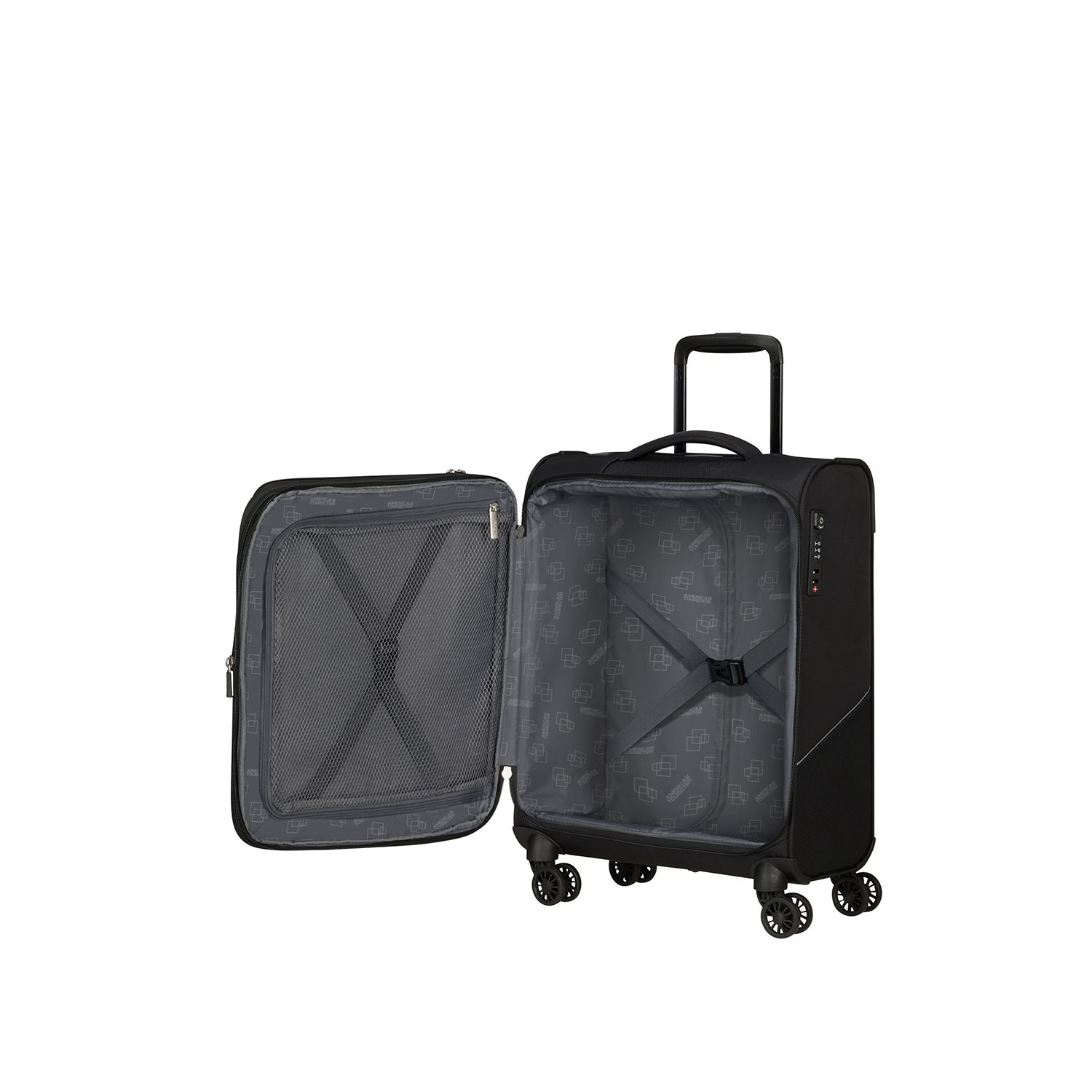 American Tourister Summerride Spinner S Exp black