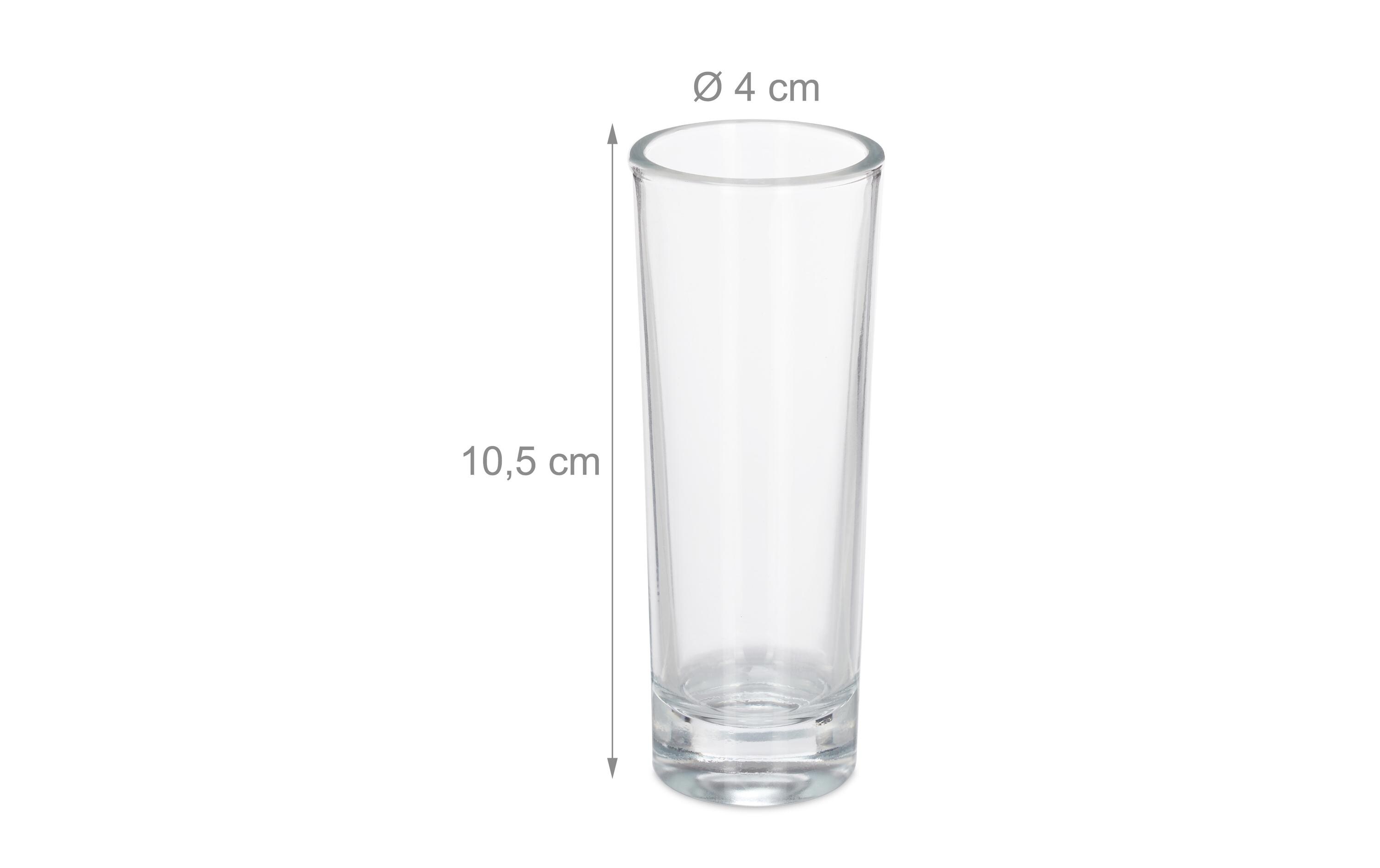 Schnapsglas 6 Stück, 60 mlShotgläser Set