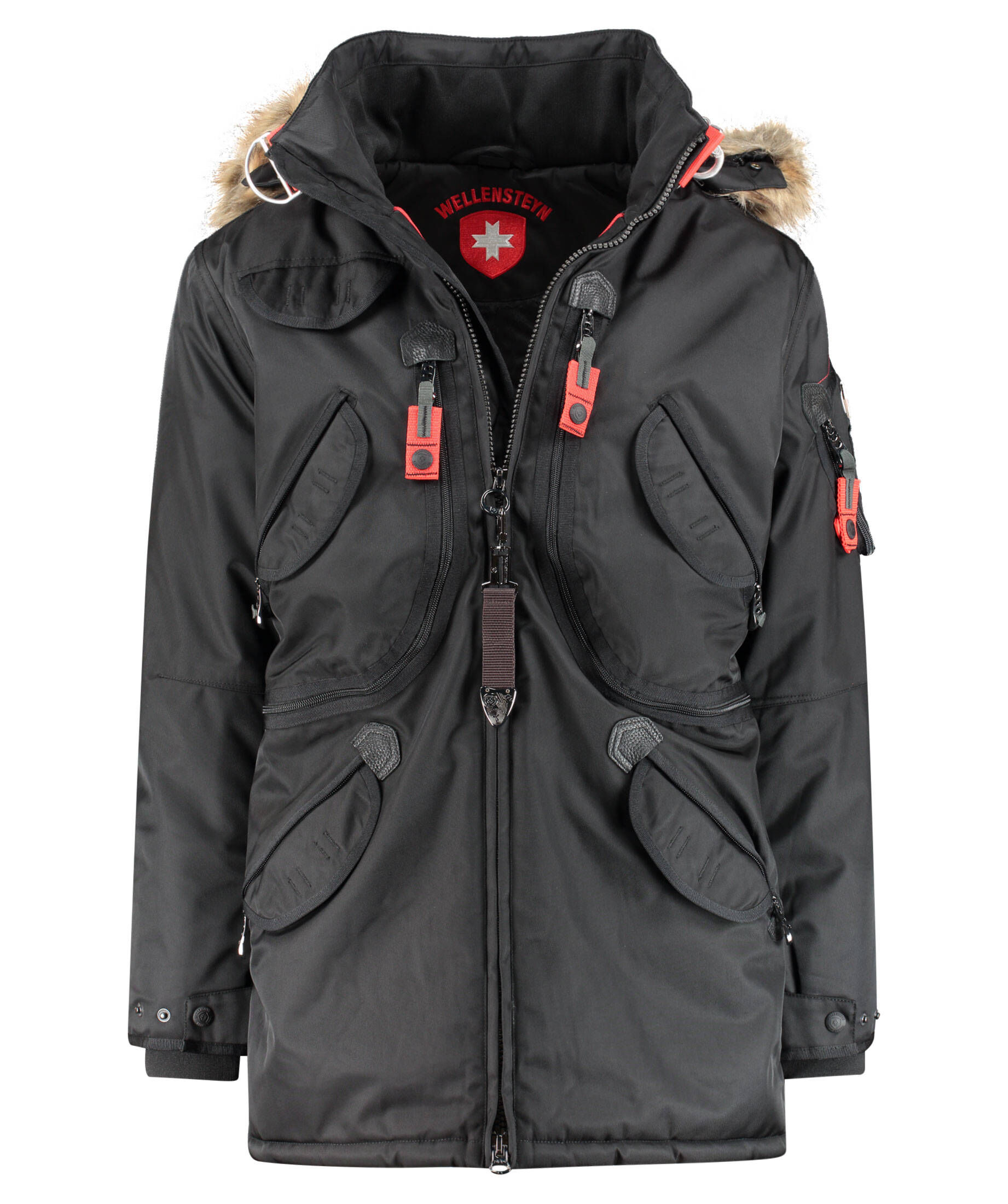 Wellensteyn| Herren Winterjacke mit Kapuze 