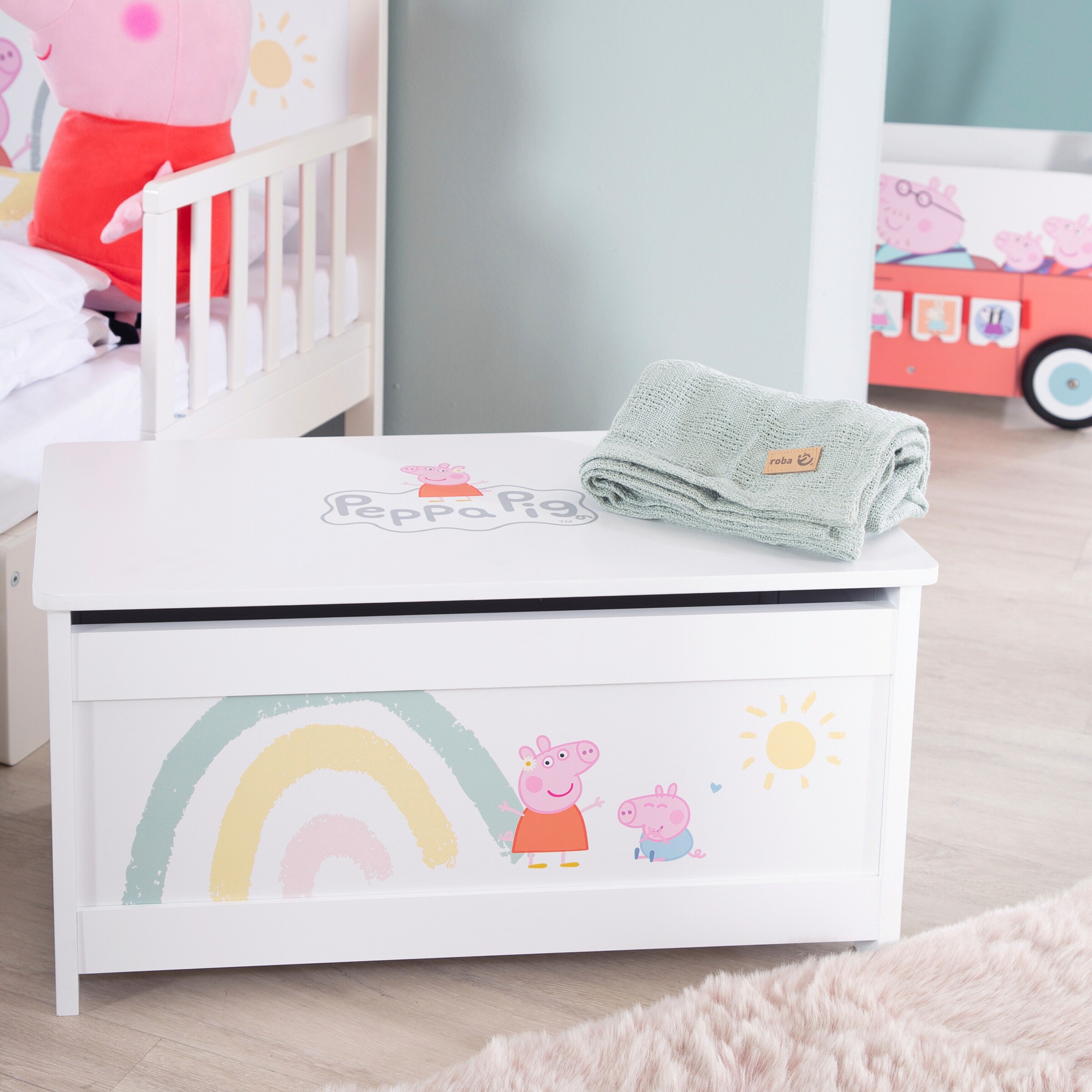 roba Spielzeugtruhe Peppa Pig