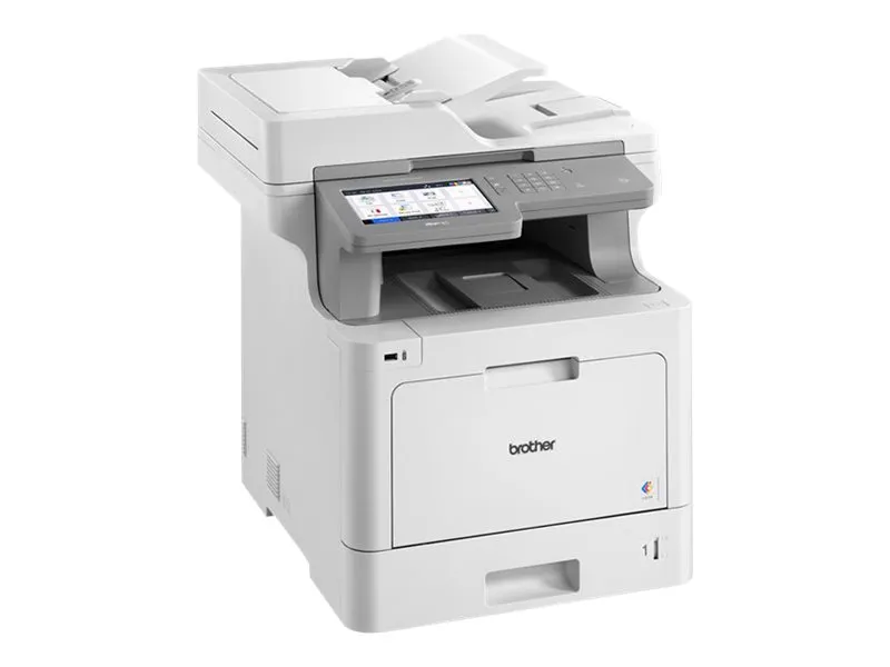 Brother MFC-L9570CDW - Multifunktionsprinter - farve - laser - A4/Legal (medie) - op til 31 spm (udskriver) - 300 ark - 33.6 Kbps - USB 2.0, Gigabit LAN, Wi-Fi(n), USB vært, NFC - med Brother PRINT AirBag til 400.000 sider