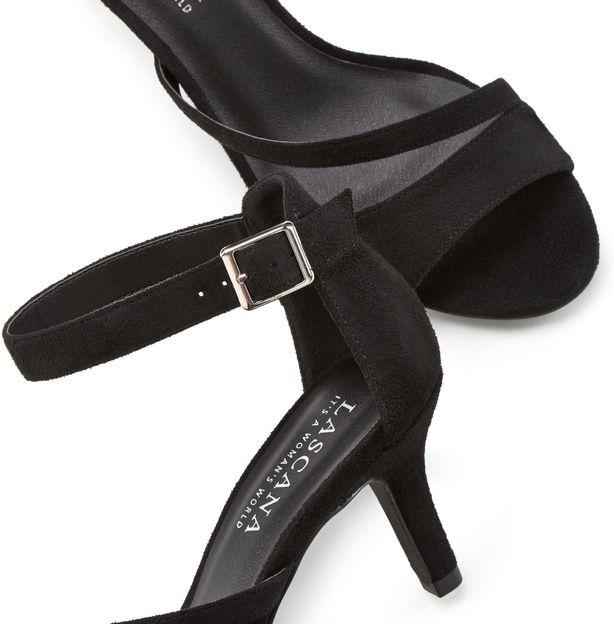 LASCANA Sandalette in schwarz