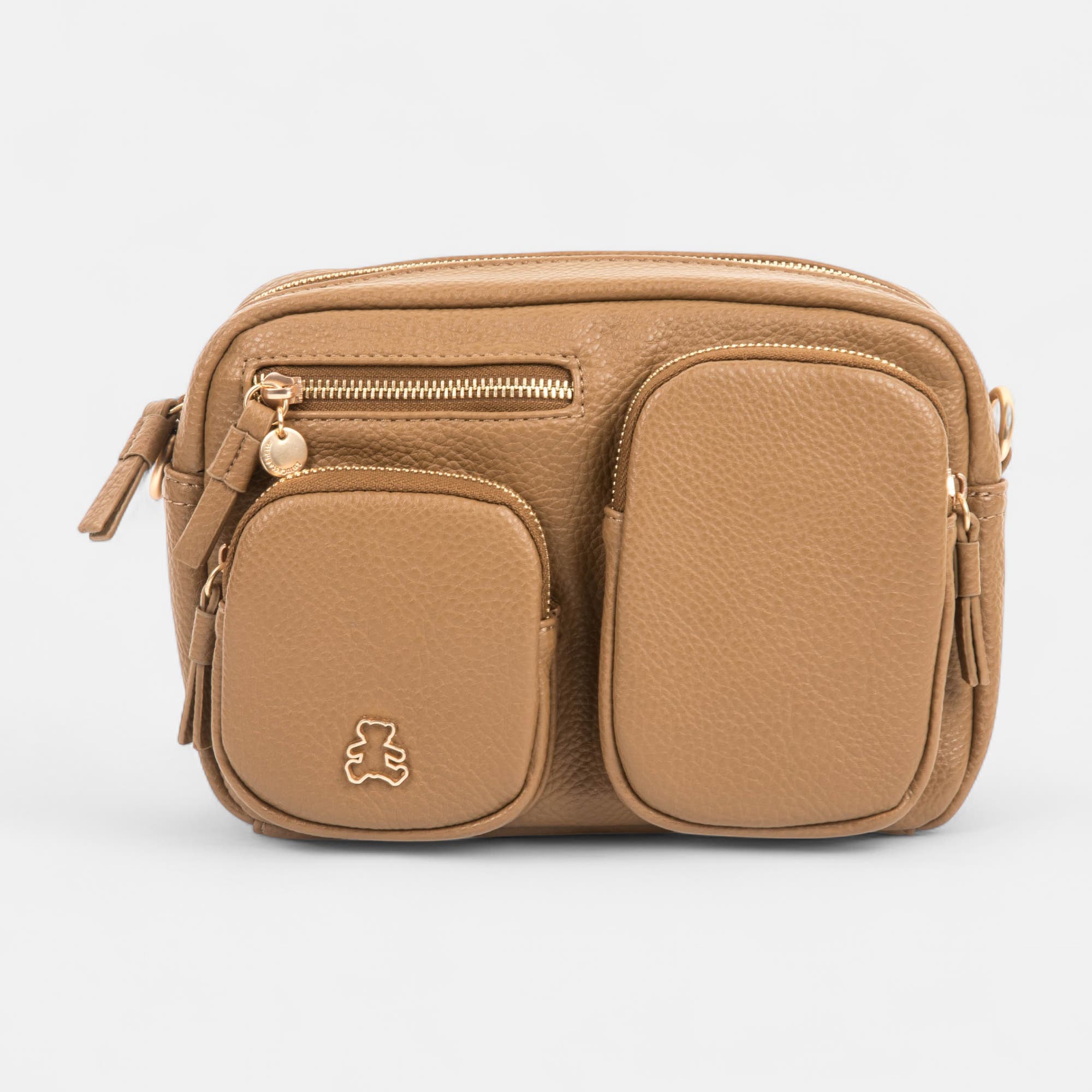 Sac bandoulière taupe
