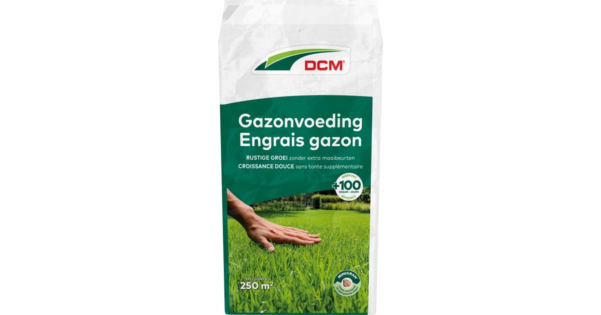 DCMGazonmeststof 20 kg  (Tot 250 m²)