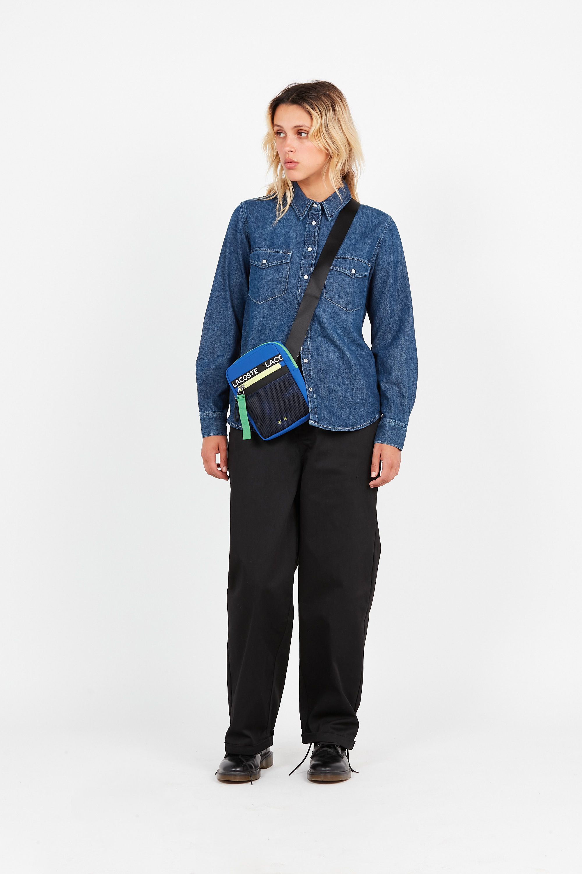 HUF Pantalon WO TWILL Noir