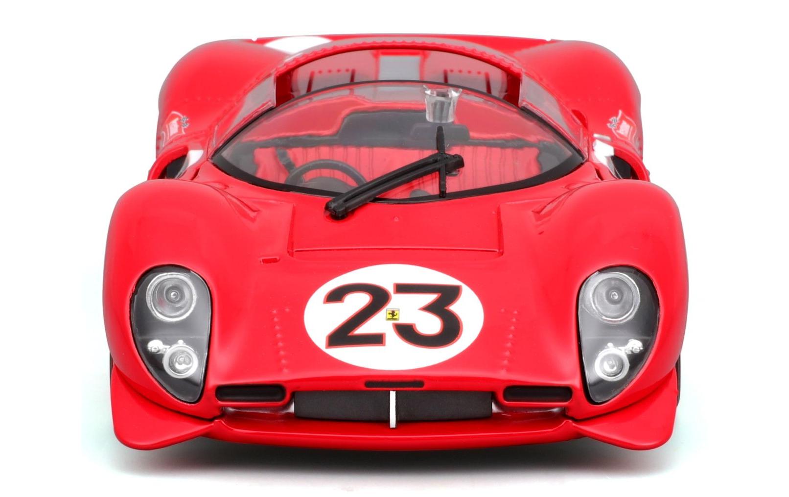 Ferrari Racing 330 P4 Daytona Rot 1:24Sammlermodell im Massstab 1:24