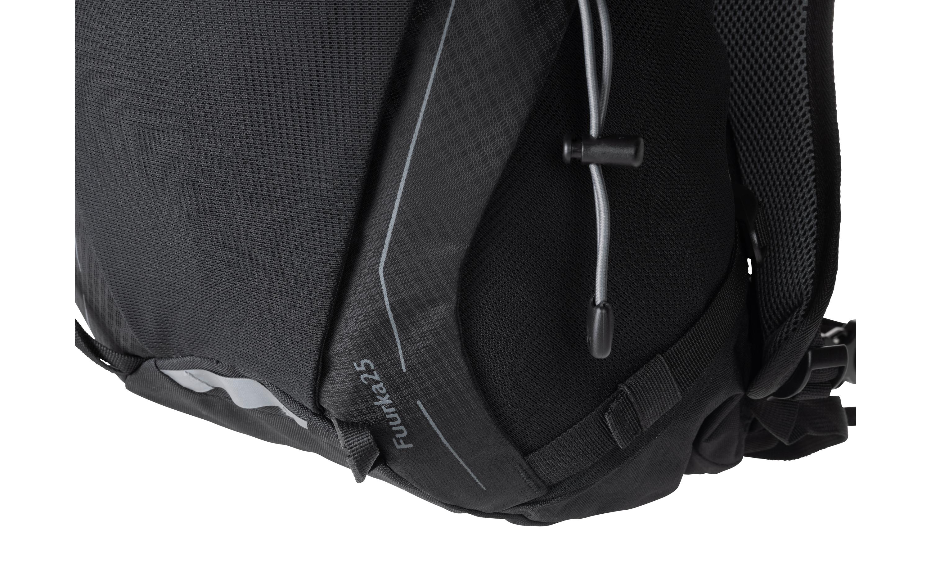 Wanderrucksack Fuurka 23 l, SchwarzFunktionaler und bequemer Bergrucksack für das ganze Jahr