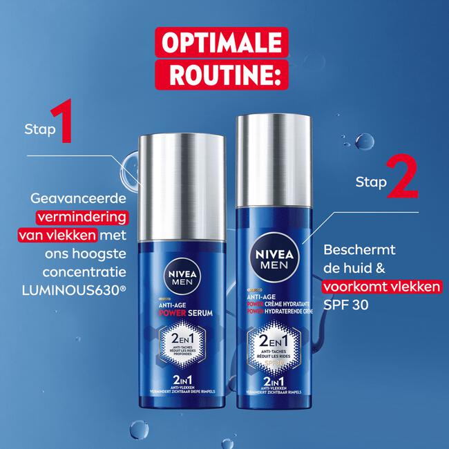 NIVEA MEN Luminous Moisturizer SPF30 50 ML