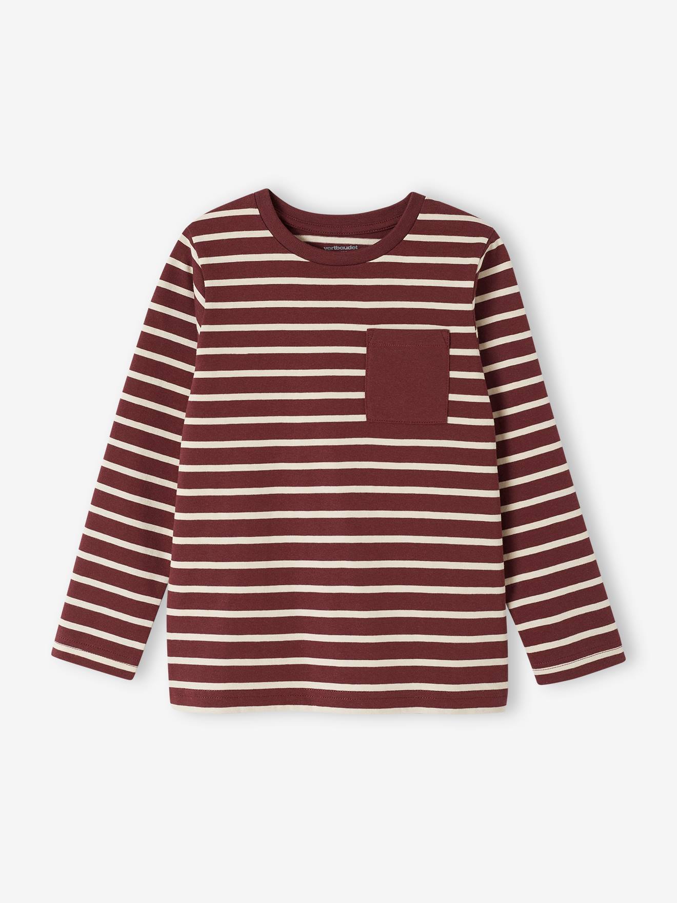 Conjunto de 3 camisetas de manga comprida sortidas para meninos, azul marinho
