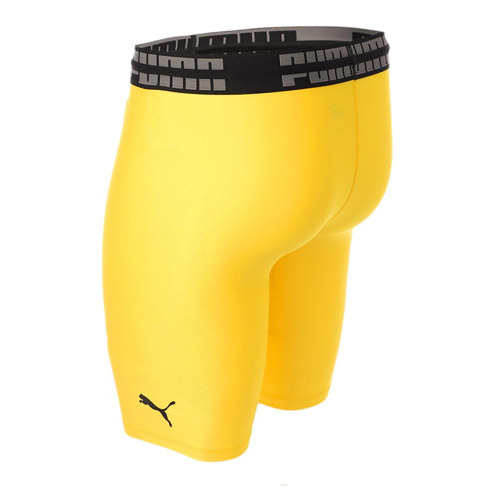 Puma Short de Compression Jaune Homme Puma 9808