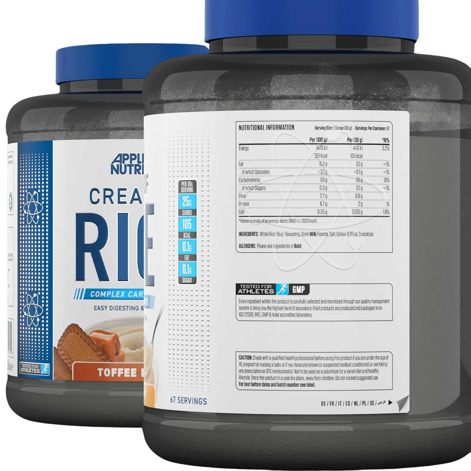 Applied Nutrition Crema de Arroz 2kg
