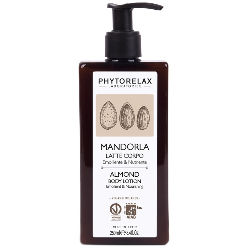 Lait pour le corps nourrissant - Huile d'amande douce - Peaux sèches et déshydratées - 250 ml