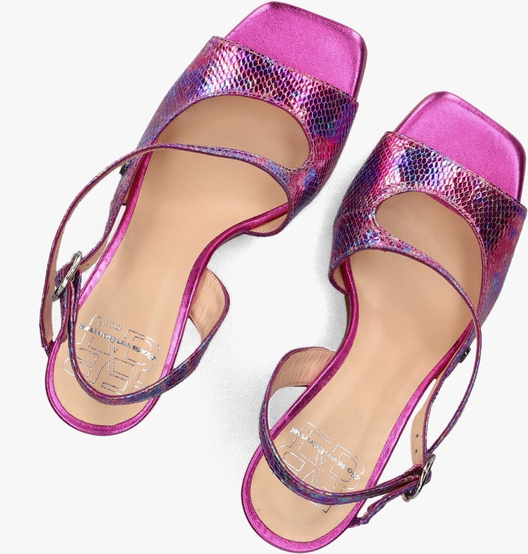 roze floris van bommel sandalen met hak sfw-90065 tami