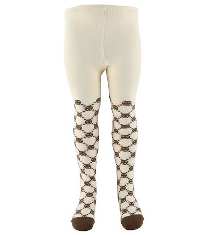 Minymo trømpebukser - 2-Pak - Cocoa Brown m. M?nster