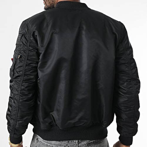 Veste Bomber MA-1 VF Nasa 166107 Noir