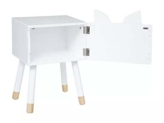 Table de chevet Renard en Bois H 53 cm pour Chambre d'enfant