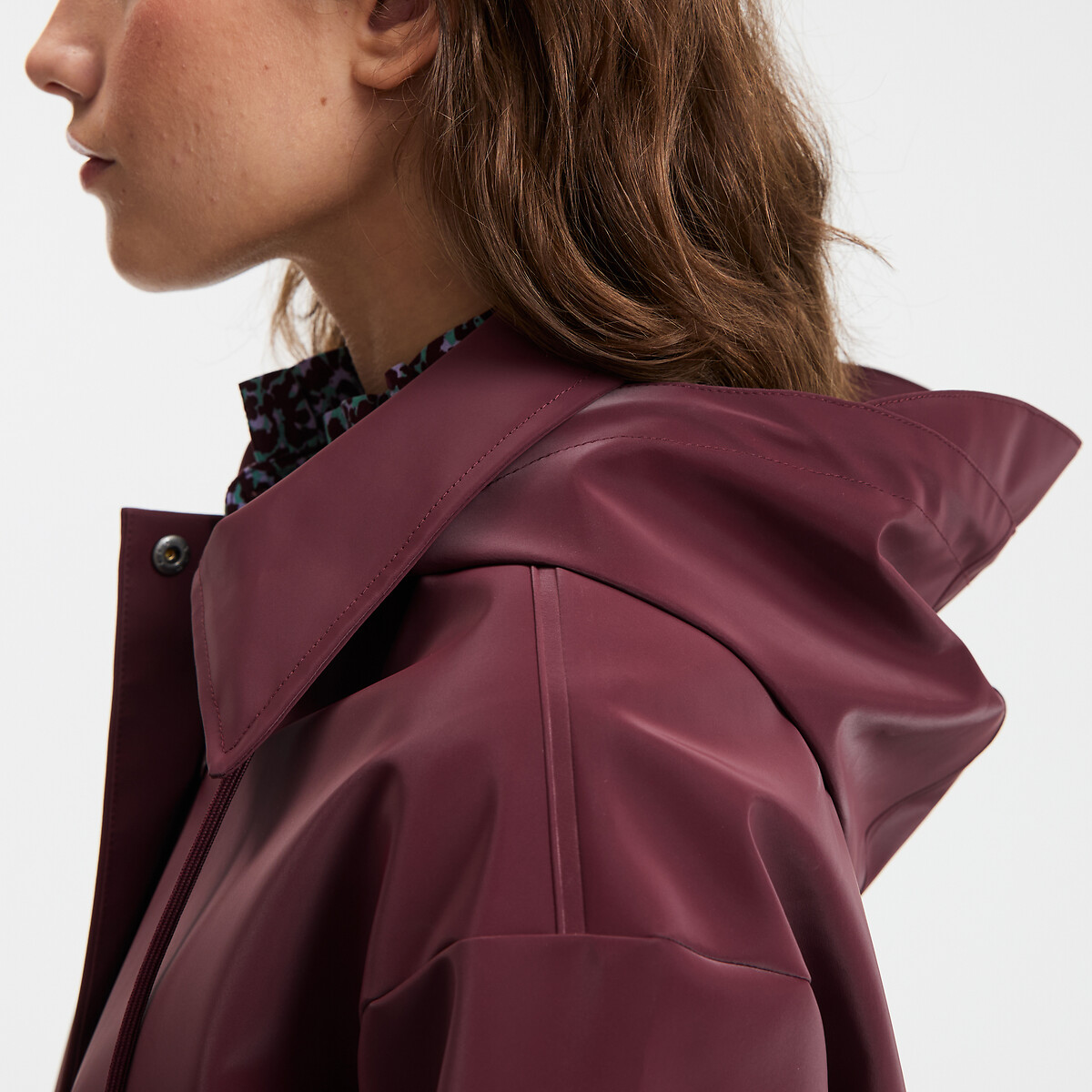 COLEÇÕES LA REDOUTE<br>Regatas oversized com capuz, Signature PRISCA