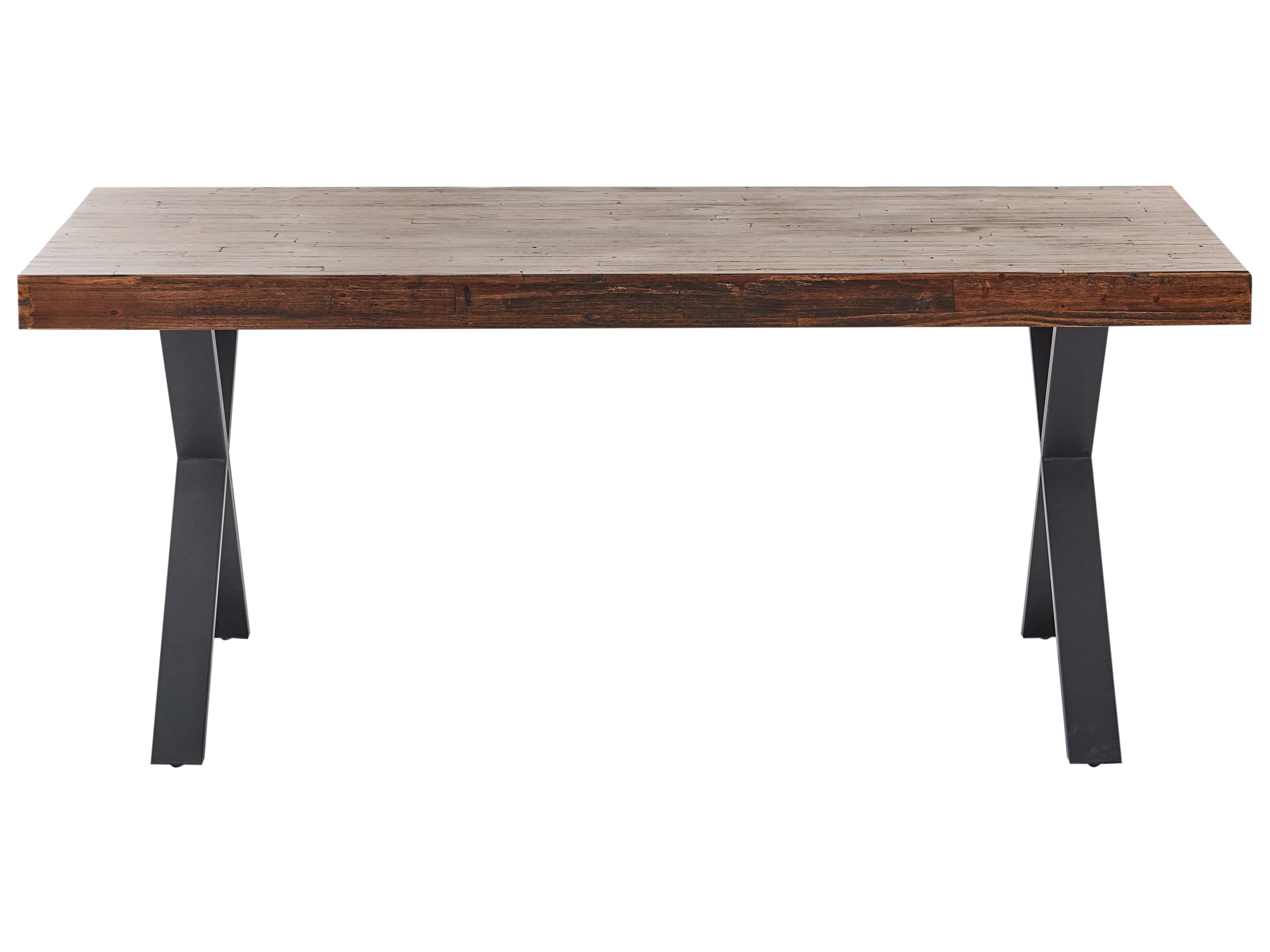 Eettafel CLIFTON Donkerbruin 90 cm Dennenhout 180 cm