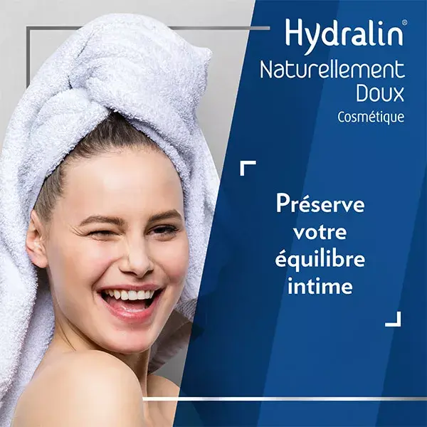 Gel de Limpeza Íntima Suave Hydralin Naturally Gentle 200ml