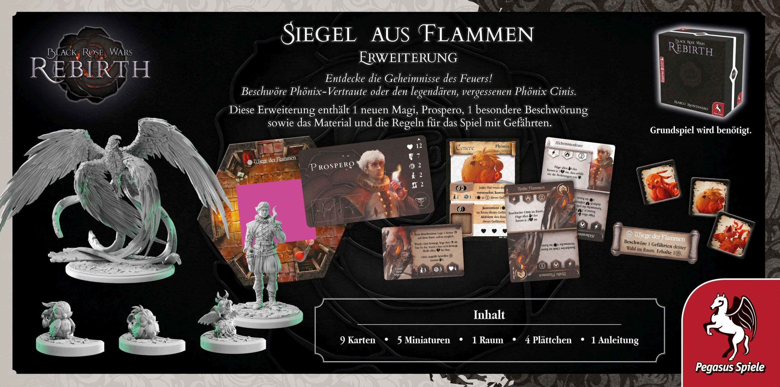 Black Rose Wars - Rebirth: Siegel aus Flammen [Erweiterung]