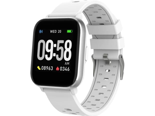 DENVER SW-164 - Hvit - smartklokke med bånd - display 1.4