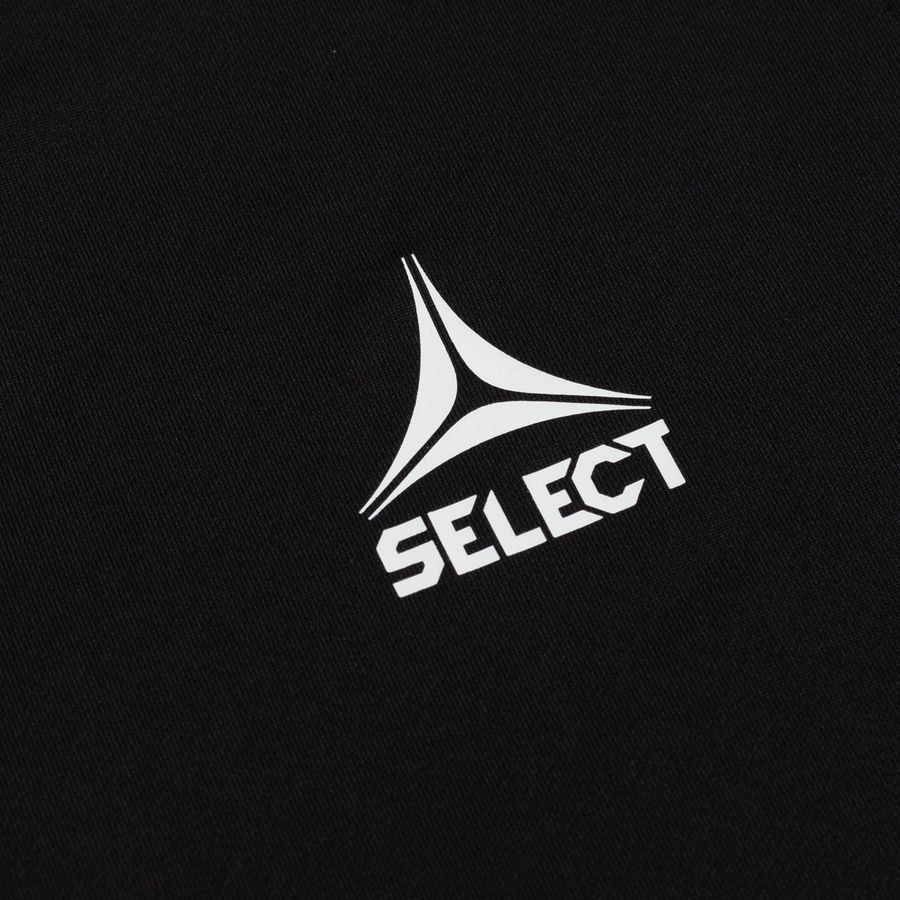 Select Maillot d'Entraînement 1/2 Zip Espagne V25 - Noir/Blanc