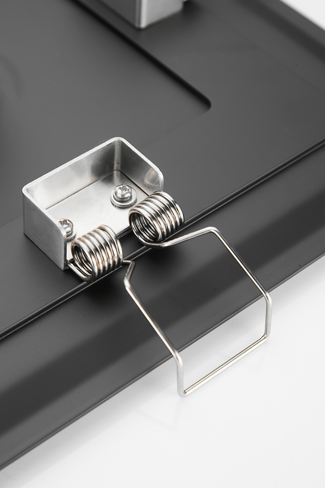 Saniclear Cube inbouw regendouche met inbouw douchekop 30x30cm zwart mat