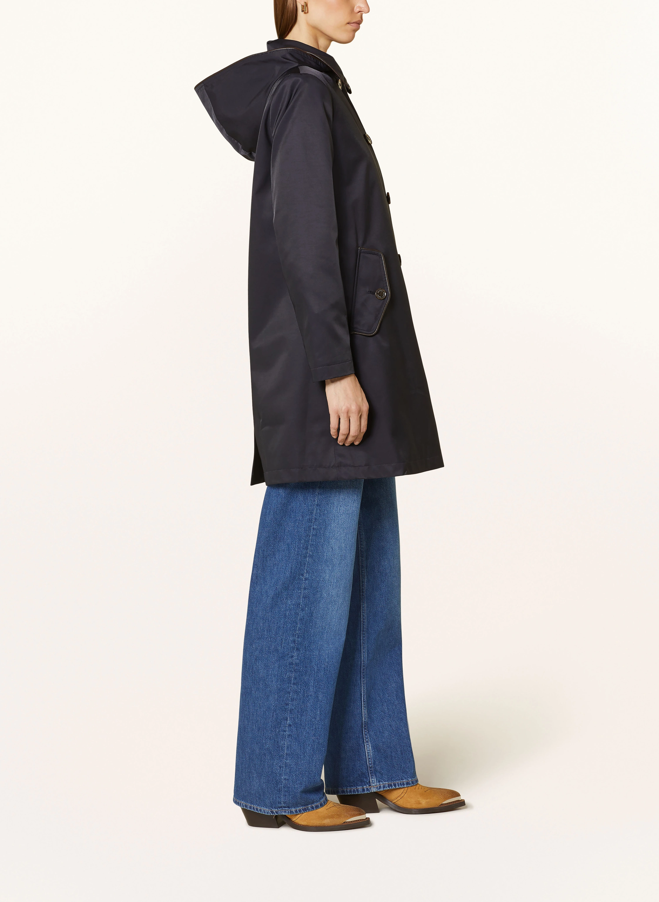 LAUREN RALPH LAUREN Mantel mit abnehmbarer Kapuze