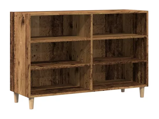 Buffet vieux bois 103,5x35x70 cm bois d'ingénierie