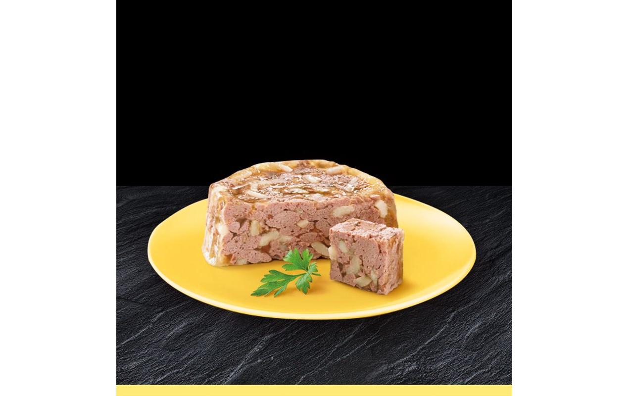Schale Senior Multipack in Gelee, 8 x 150 gFeine Rezepturen für ältere Hunde ab 10 Jahren in praktischen Schalen für den Genuss