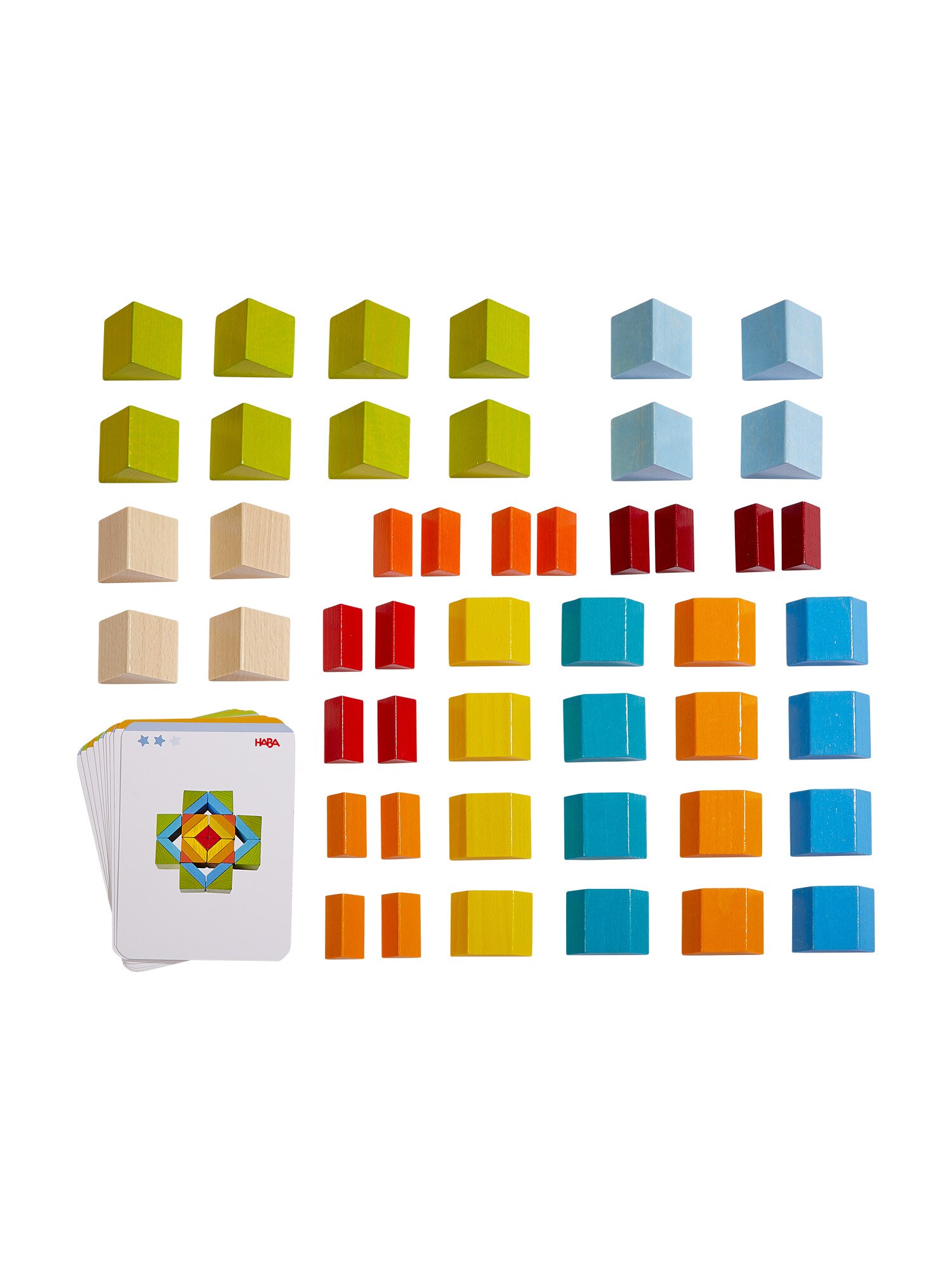HABA Unisex Spielbausteine Kreativbausteine Würfelmosaik 1er Pack