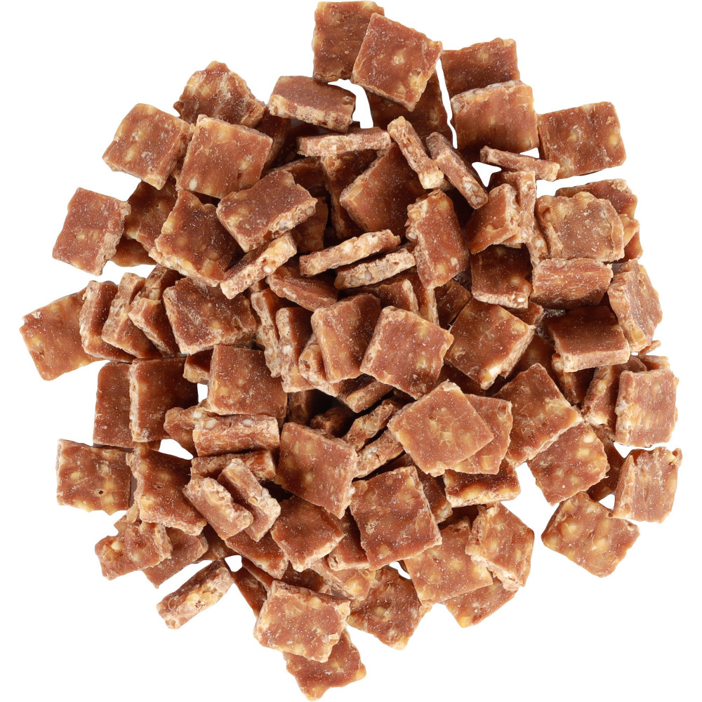 Friandises hapki morceaux lapin & riz 85 g pour chien