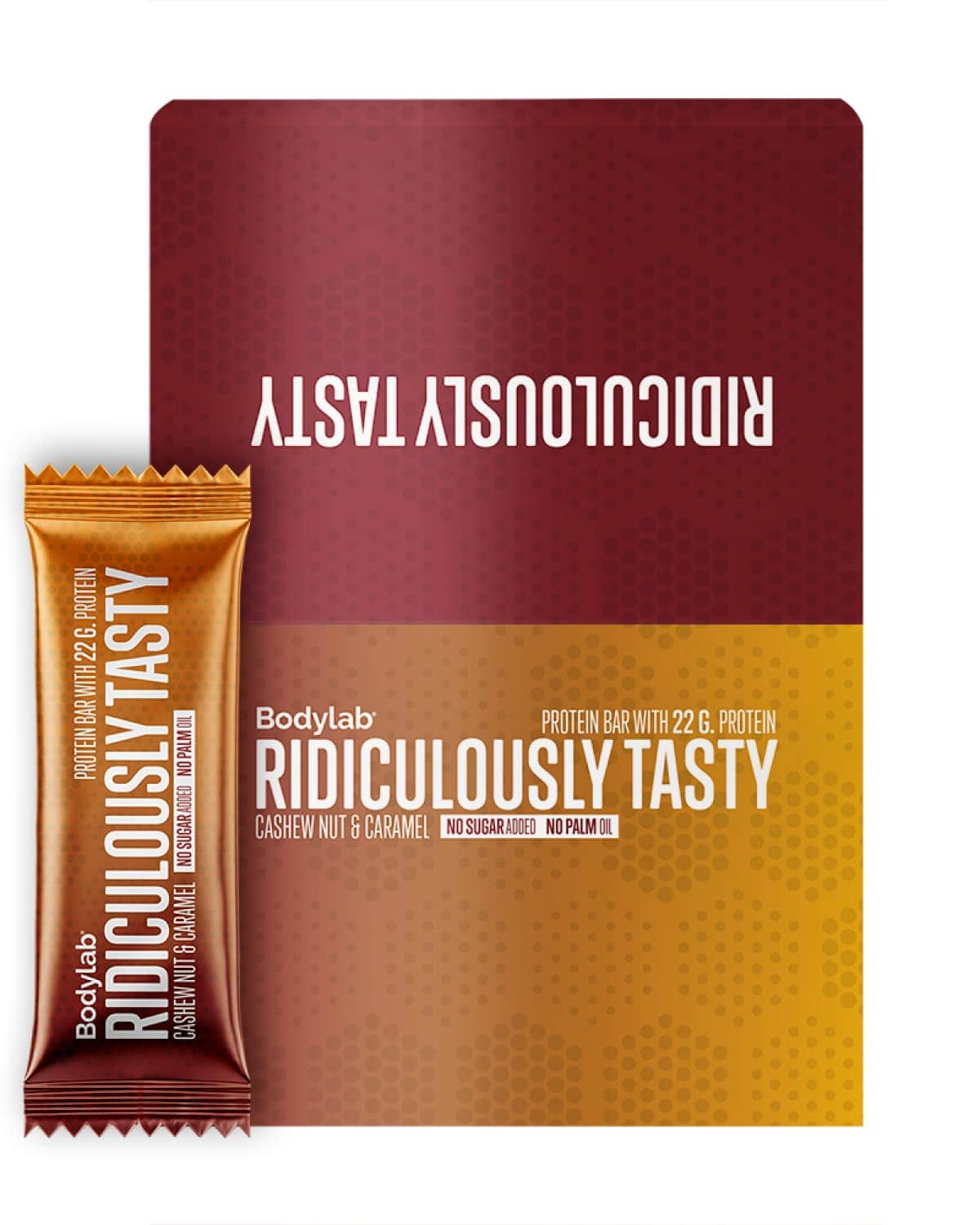 Bodylab Protein Bar Caramel &amp; Cashew 12x65g