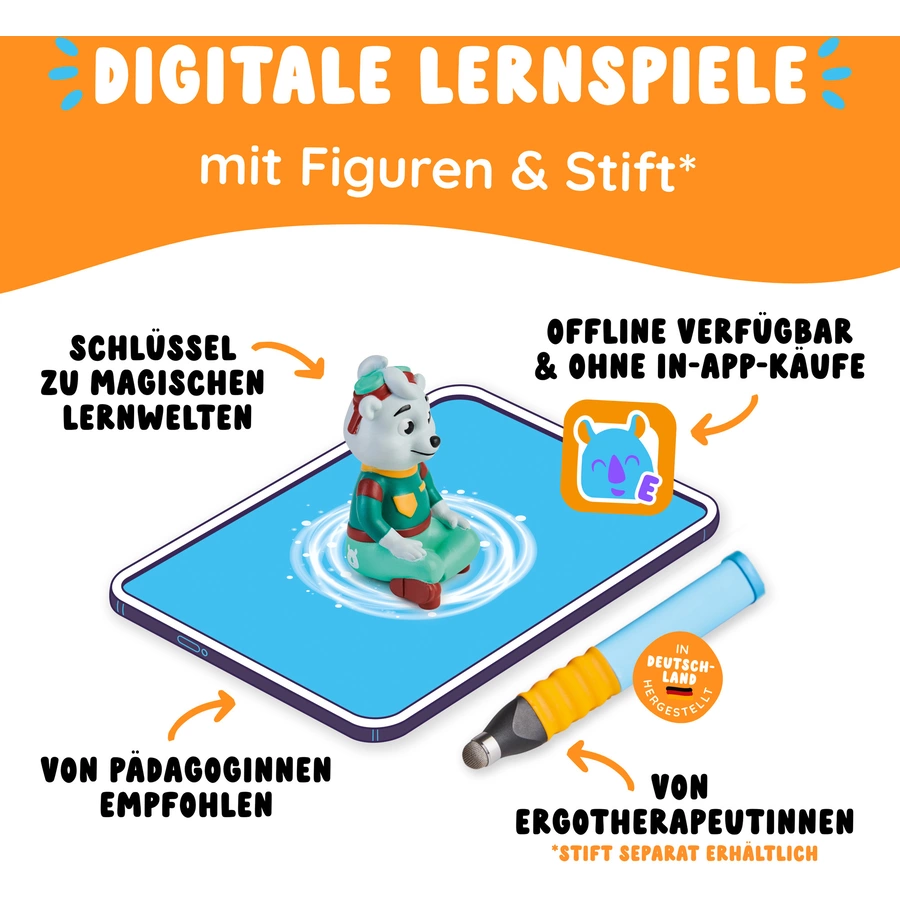 Edurino Lernspielzeug Lernfigur Edurino Figur Asa - Unsere Natur Mehrfarbig