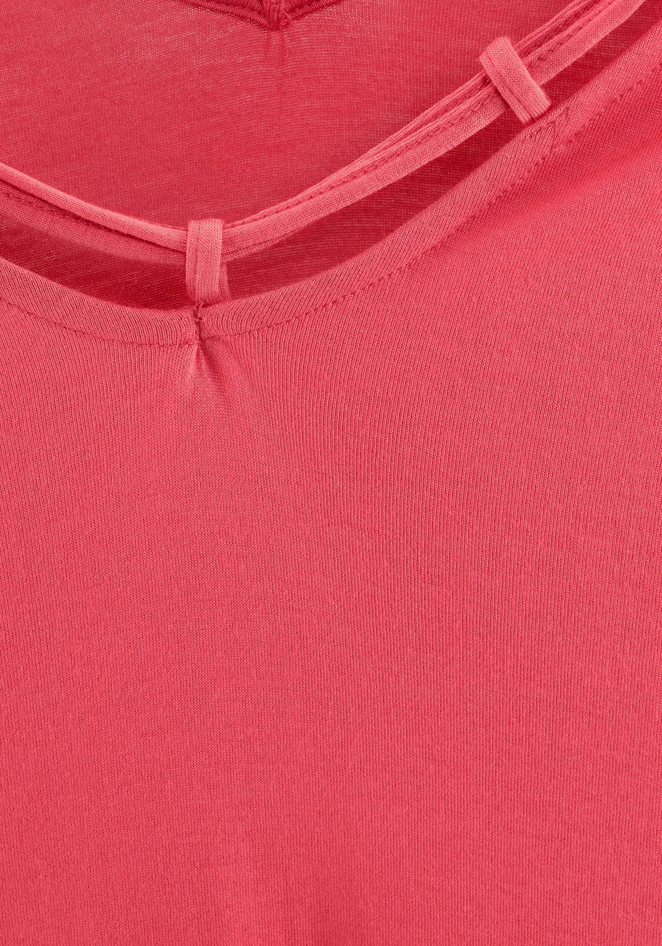 s.Oliver T-Shirt in koralle