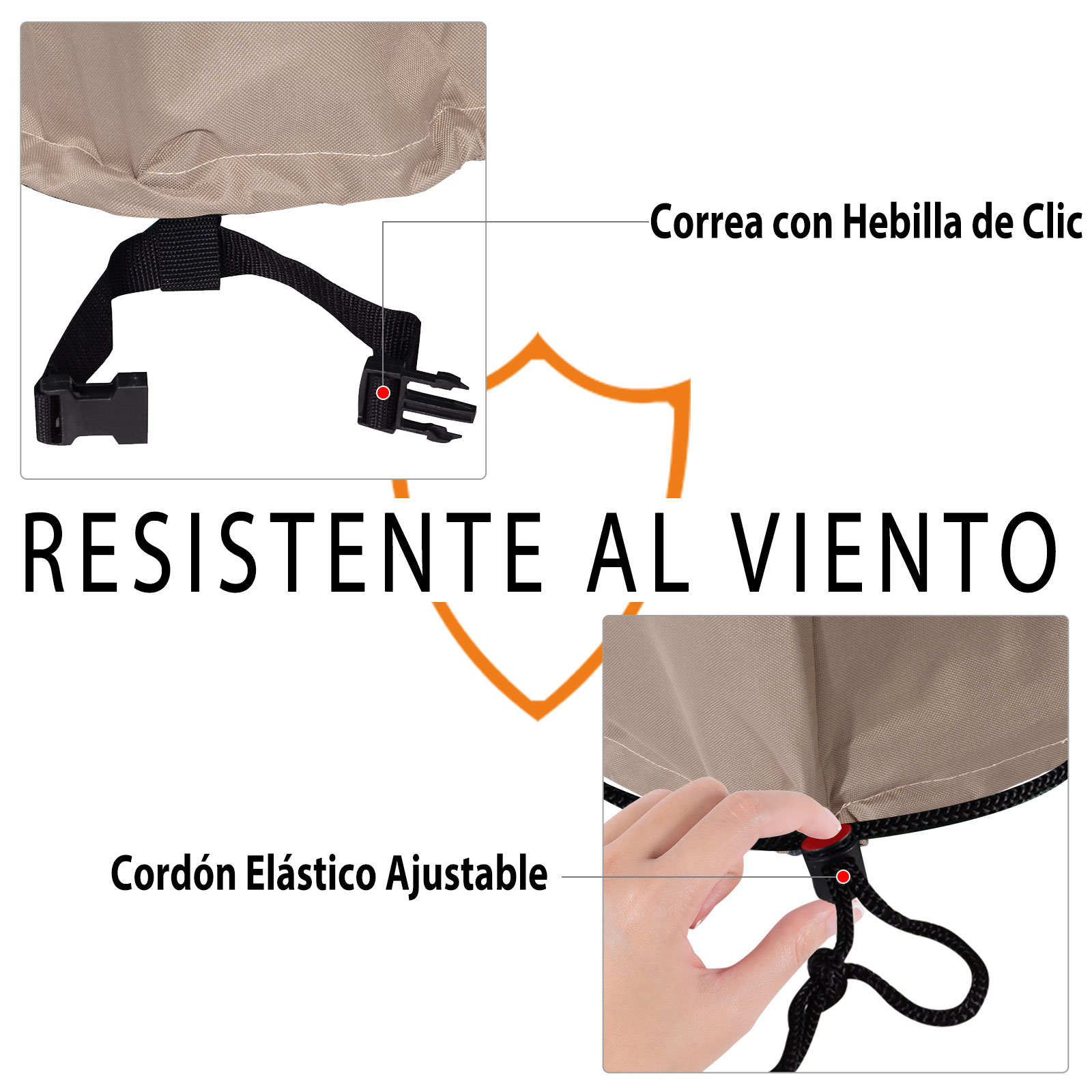 Capa protetora Outsunny para banco de 2 a 3 lugares, capa impermeável para móveis de jardim, proteção contra chuva e sol, 152x87x59/79cm, tecido Oxford 600D