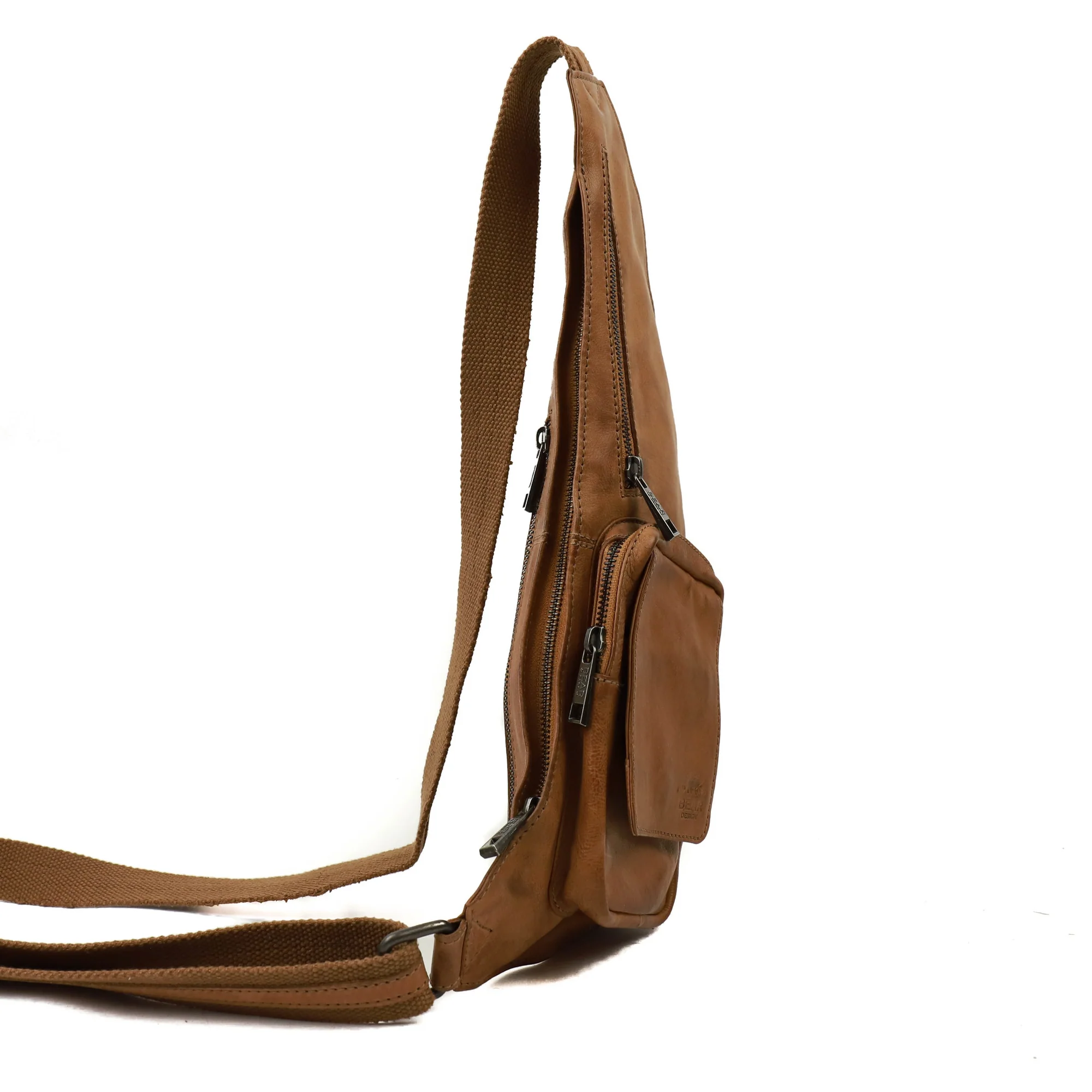 Bear Design Callisto Pelle Crossbody Tas Han Taupe CP1817
