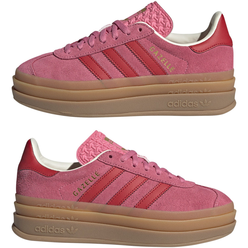 Køb adidas Originals Rose Tone/Better Scarlet/Cream White Gazelle Bold J Sneakers